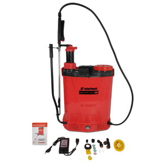Pompa de stropit 2 in 1 (vermorel) ELEFANT, manuala si electrica 16L
