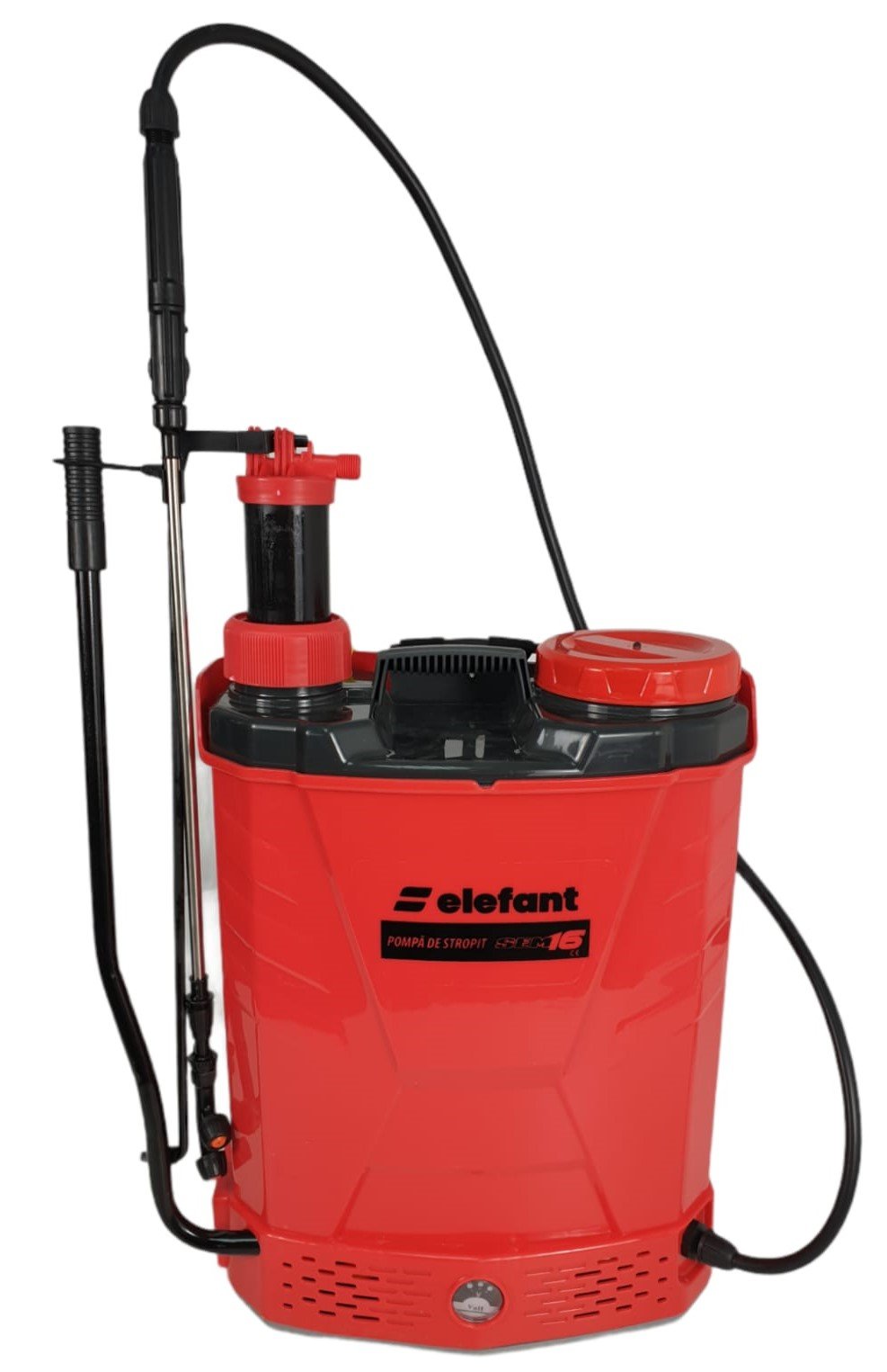 Pompa de stropit 2 in 1 (vermorel) ELEFANT, manuala si electrica 16L