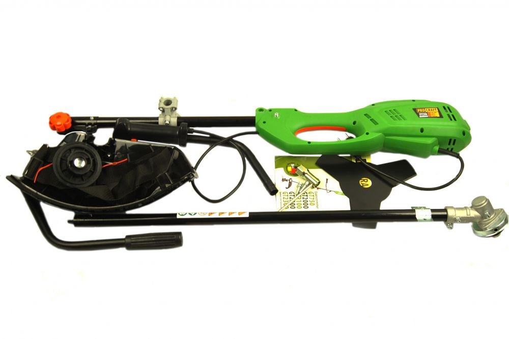Trimmer Procraft GT2200, motocoasa electrica 2200W cu disc