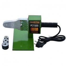 Aparat de lipit tevi PPR, PPC Procraft PL1400, 600 W, 300 °C, trusa cu 3 bac-uri