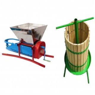 Set zdrobitor pentru struguri- 500kg/h + teasc 35L