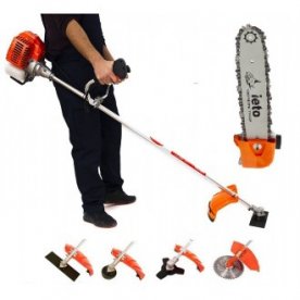 Motocoasa Ural-Mash(cap drujba)-5.7 Cp+6 Acces.
