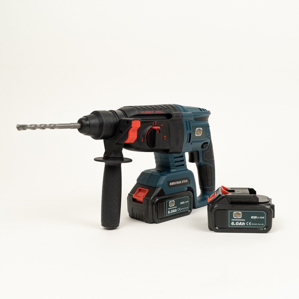 Rotopercutor 36V German Meister cu 2 acumulatori si trusa accesorii