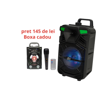 Oferta boxa portabila jrh a64 300W cu boxa portabila cadou