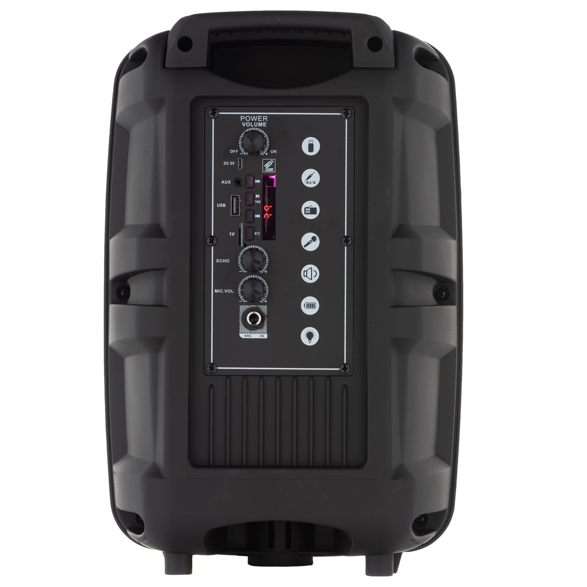 Oferta boxa portabila jrh Q8 300W cu boxa portabila cadou