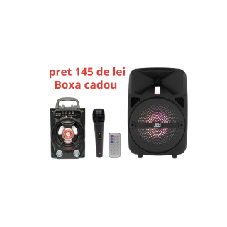 Oferta boxa portabila jrh Q8 300W cu boxa portabila cadou