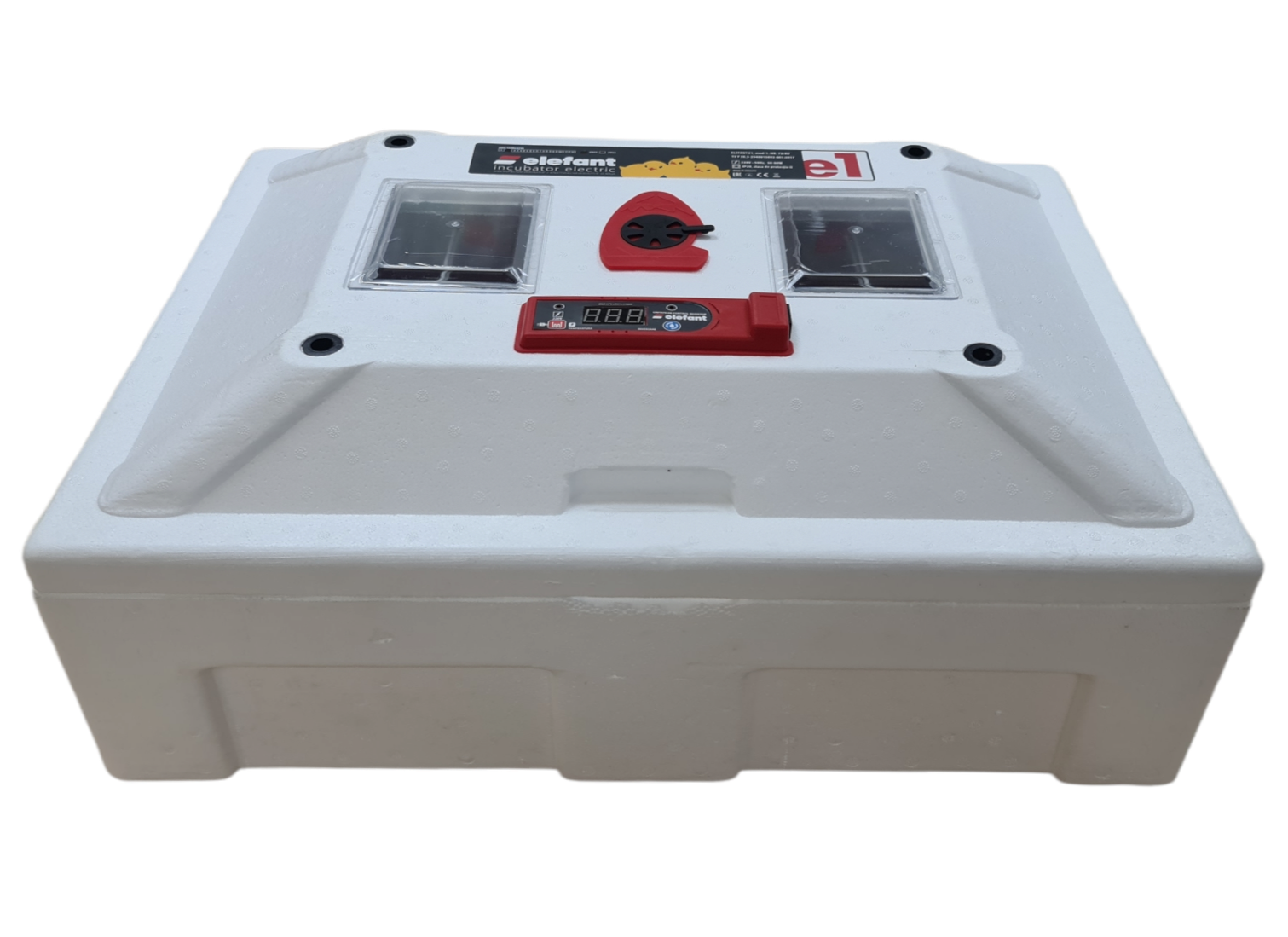 Incubator electric pentru 72 oua gaina Elefant E1
