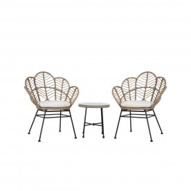 Set mobilier de balcon, Koralia, natur