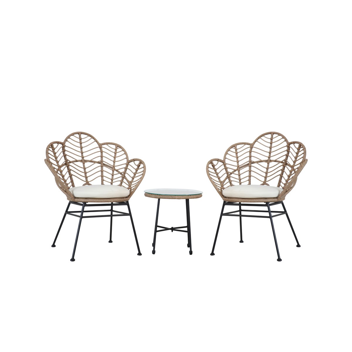 Set mobilier de balcon, Koralia, natur