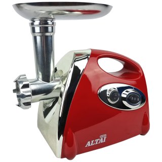 Masina electrica de tocat carne 1400W rosie MGB ALTAI
