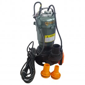 Pompa submersibila apa murdara, cu plutitor, fara tocator, DDT Profesional, WQD10, 1100 W