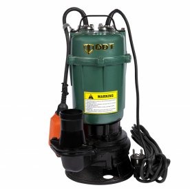 Pompa submersibila apa murdara, cu plutitor, fara tocator, DDT, WQD10, 2200 W