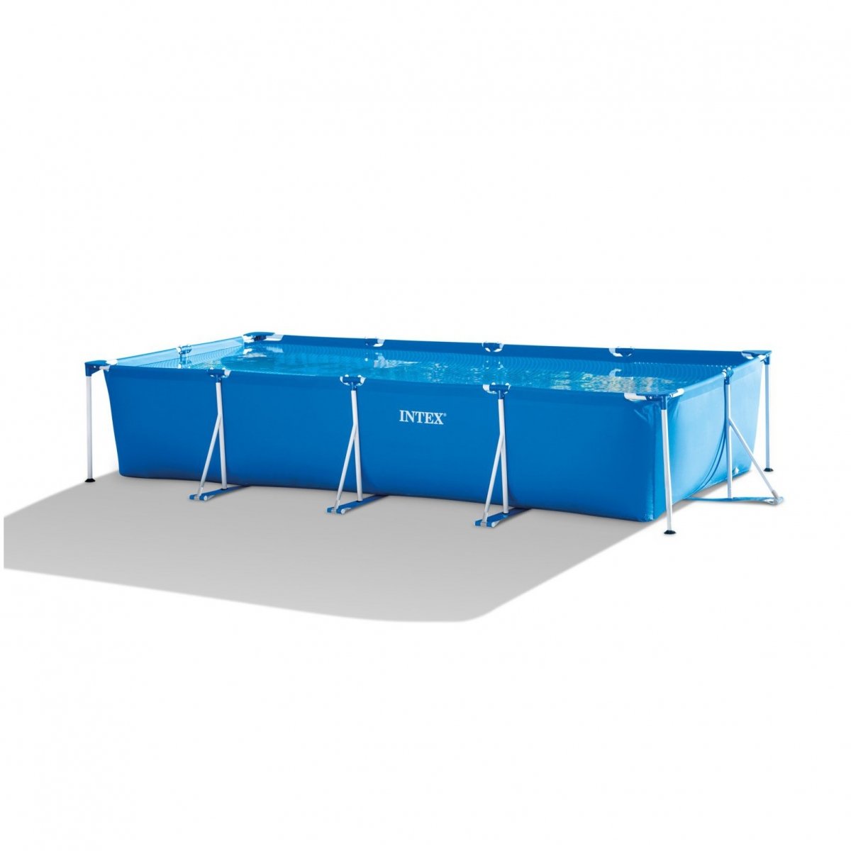 Piscina cu cadru metalic Intex 28274NP, dreptunghiulara, 450 x 220 x 84 cm