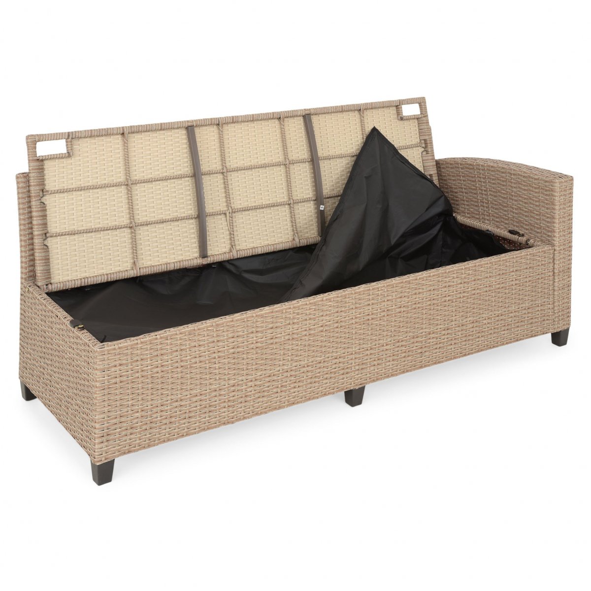 Set mobilier terasa/gradina, Baxter, coltar 3 piese