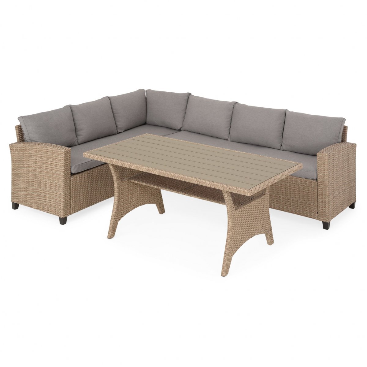 Set mobilier terasa/gradina, Baxter, coltar 3 piese