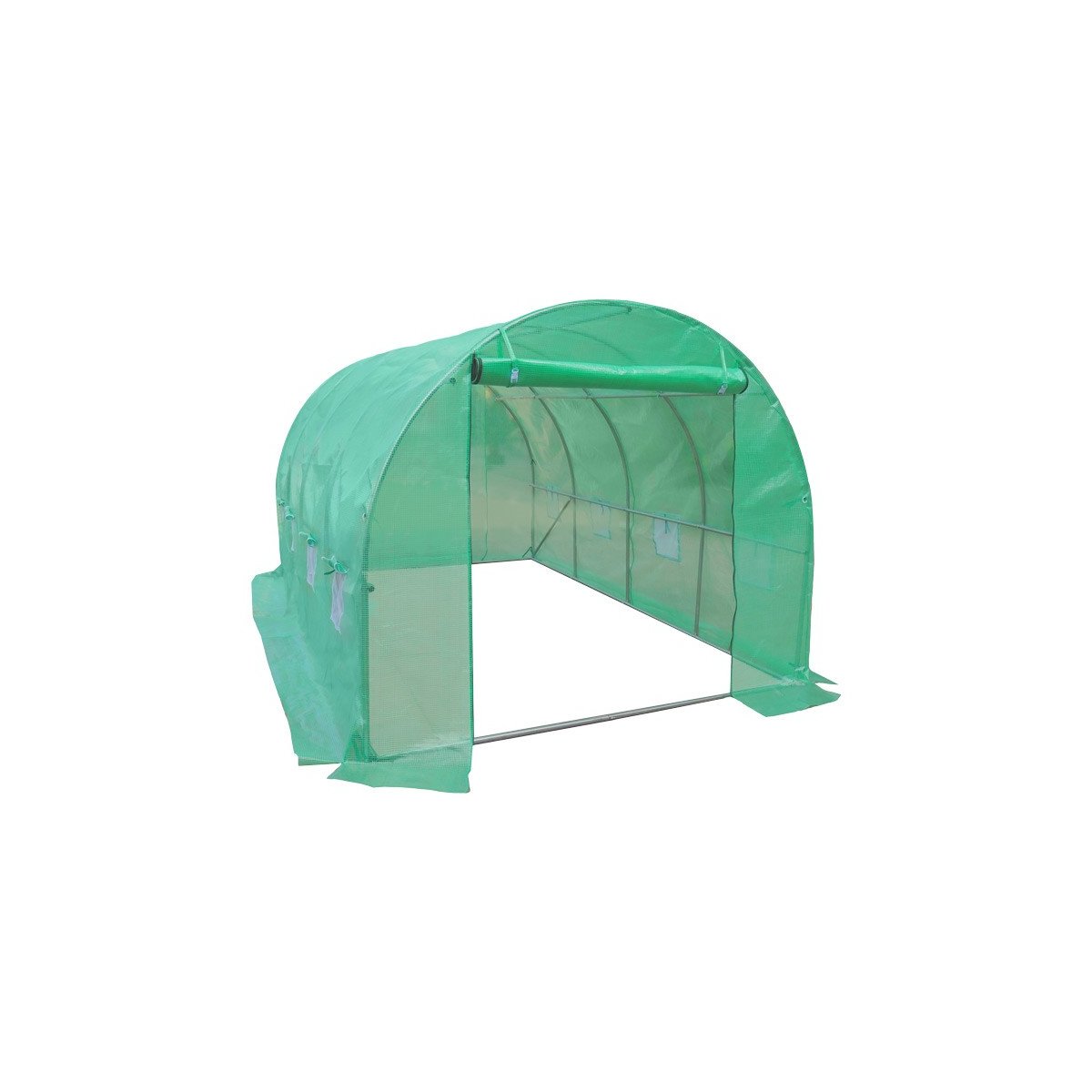 Solar de gradina 4 x 2,5 x 2 m, folie verde