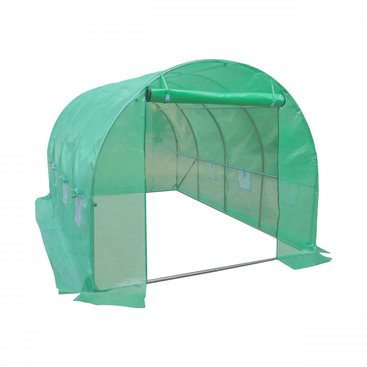 Solar de gradina 4,5 x 3 x 2 m, folie verde