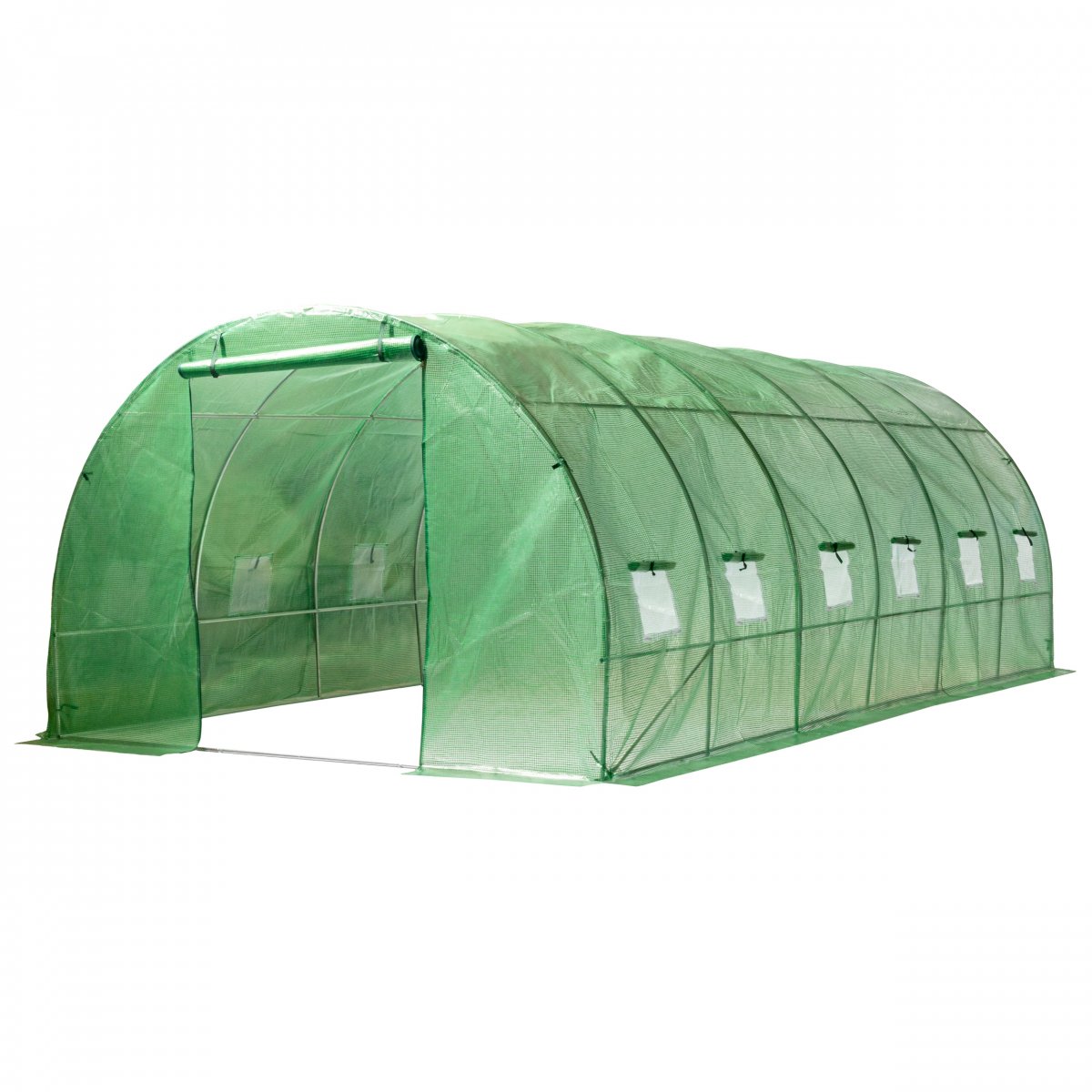 Solar de gradina 6 x 3 x 2 m, folie verde