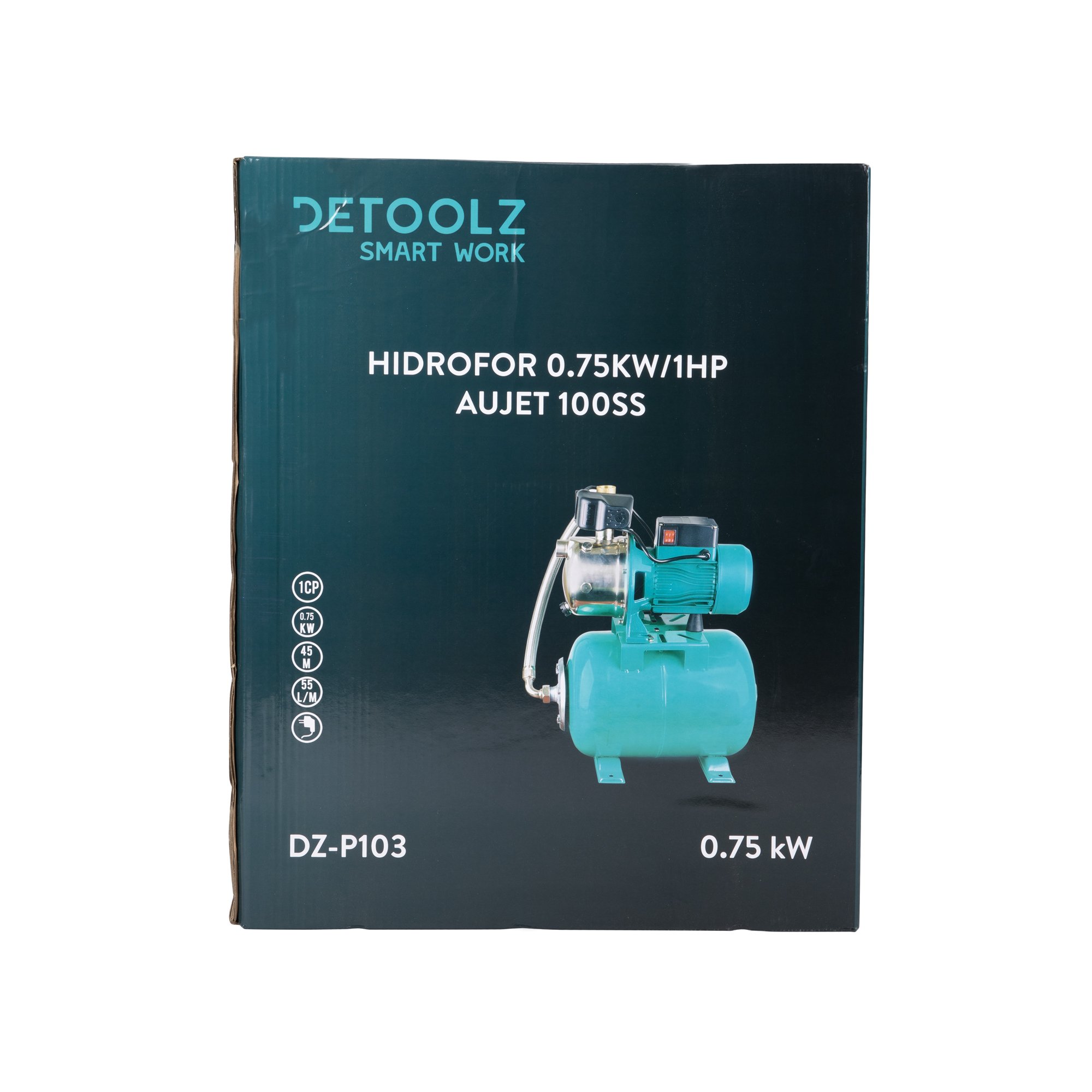 Hidrofor 0,75kW/1HP AUJET 100SS, bobinaj cupru