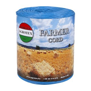 Sfoara din PP rasucit, 400m/kg, bobina 5Kg, pentru balotat