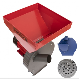 Moara cereale si fructe ( 3 IN 1 ) CUVA MARE, 3.5KW, 200kg/ora, 100%CUPRU,
