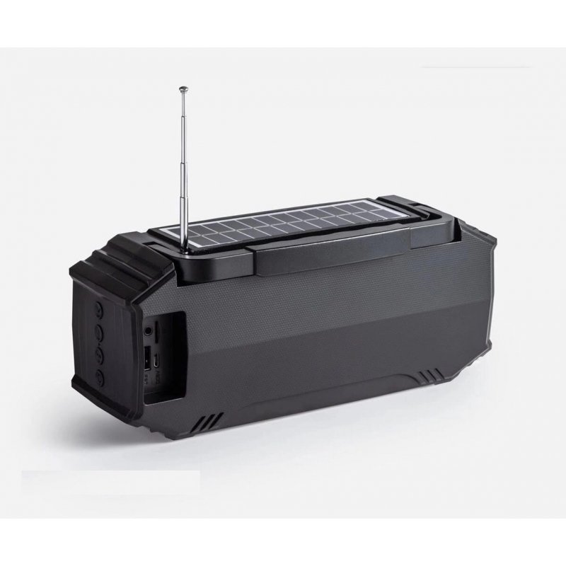 Boxa Portabila XM50 Bluetooth, USB, Radio, Lanterna cu incarcare solara