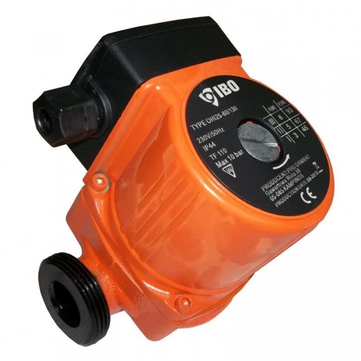 Pompa Recirculare Apa IBO Dambat OHI 25-60/130 mm + Olandezi si cablu alimentare