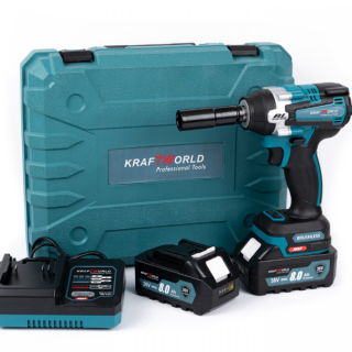 Bormasina impact si insurubat + 2 acumulatori, 36v, 10ah, 38 accesorii